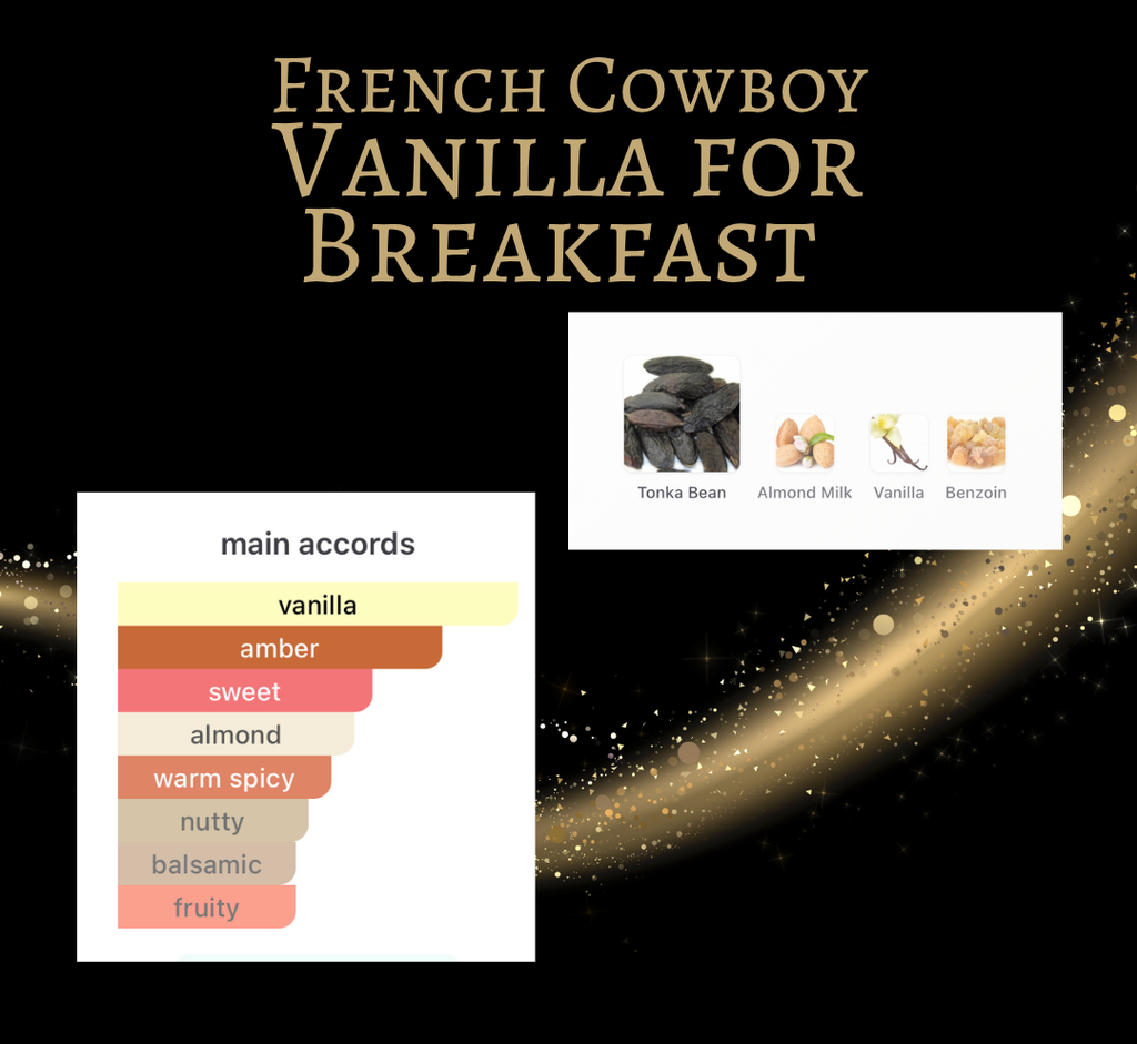 French Cowboy Vanilla for Breakfast