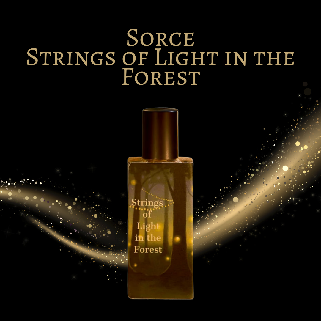 Sorce Strings of Light in the Forest
