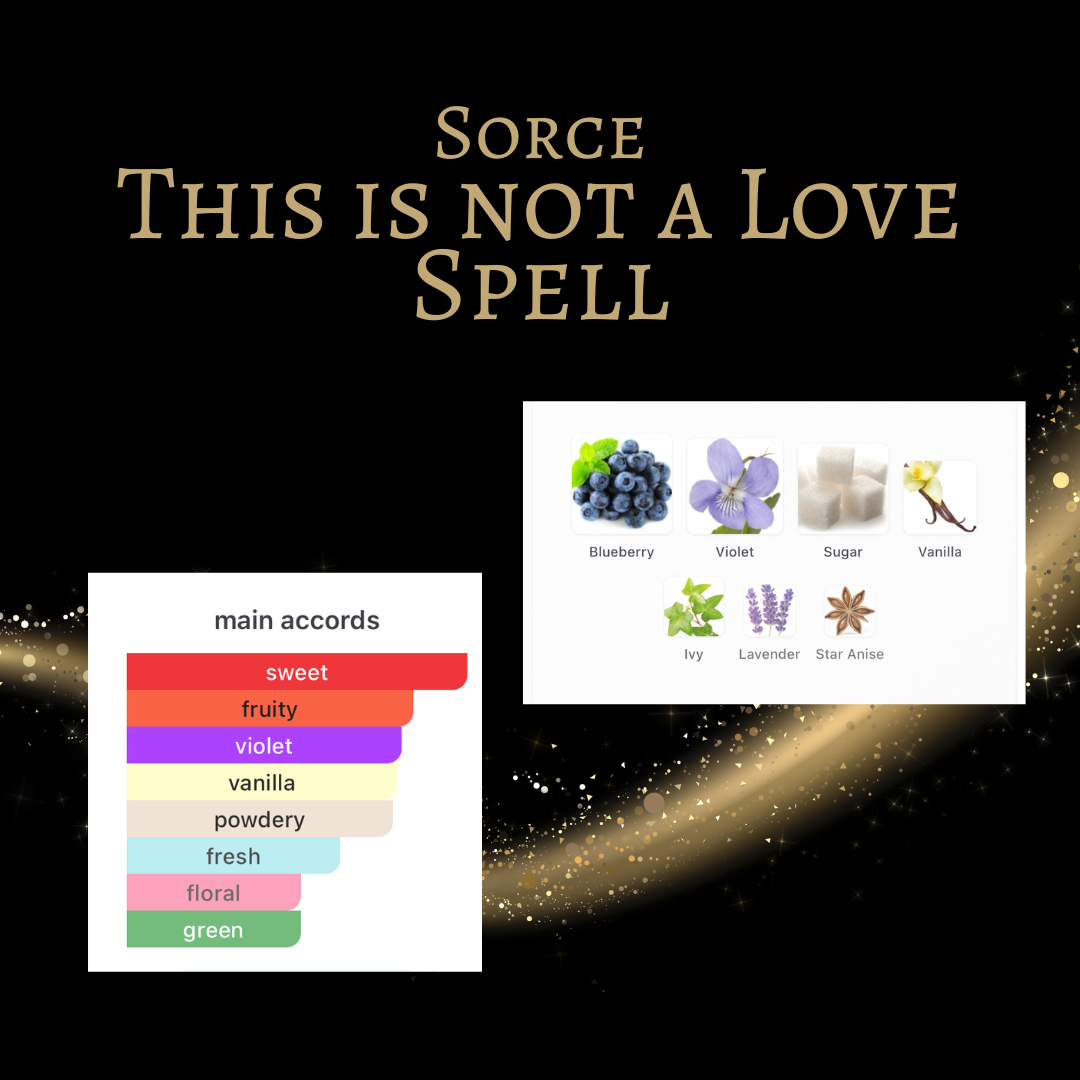 Sorce This is not a Love Spell