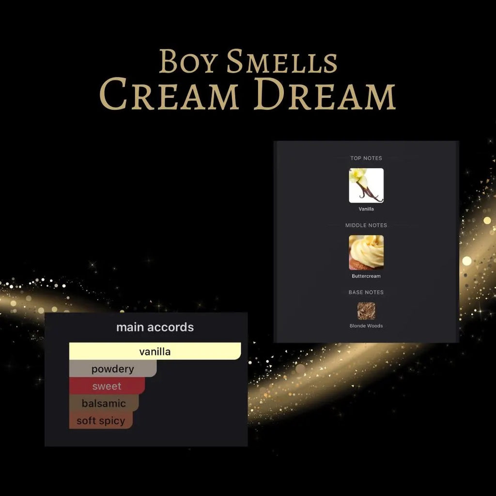 Boy Smells Cream Dream