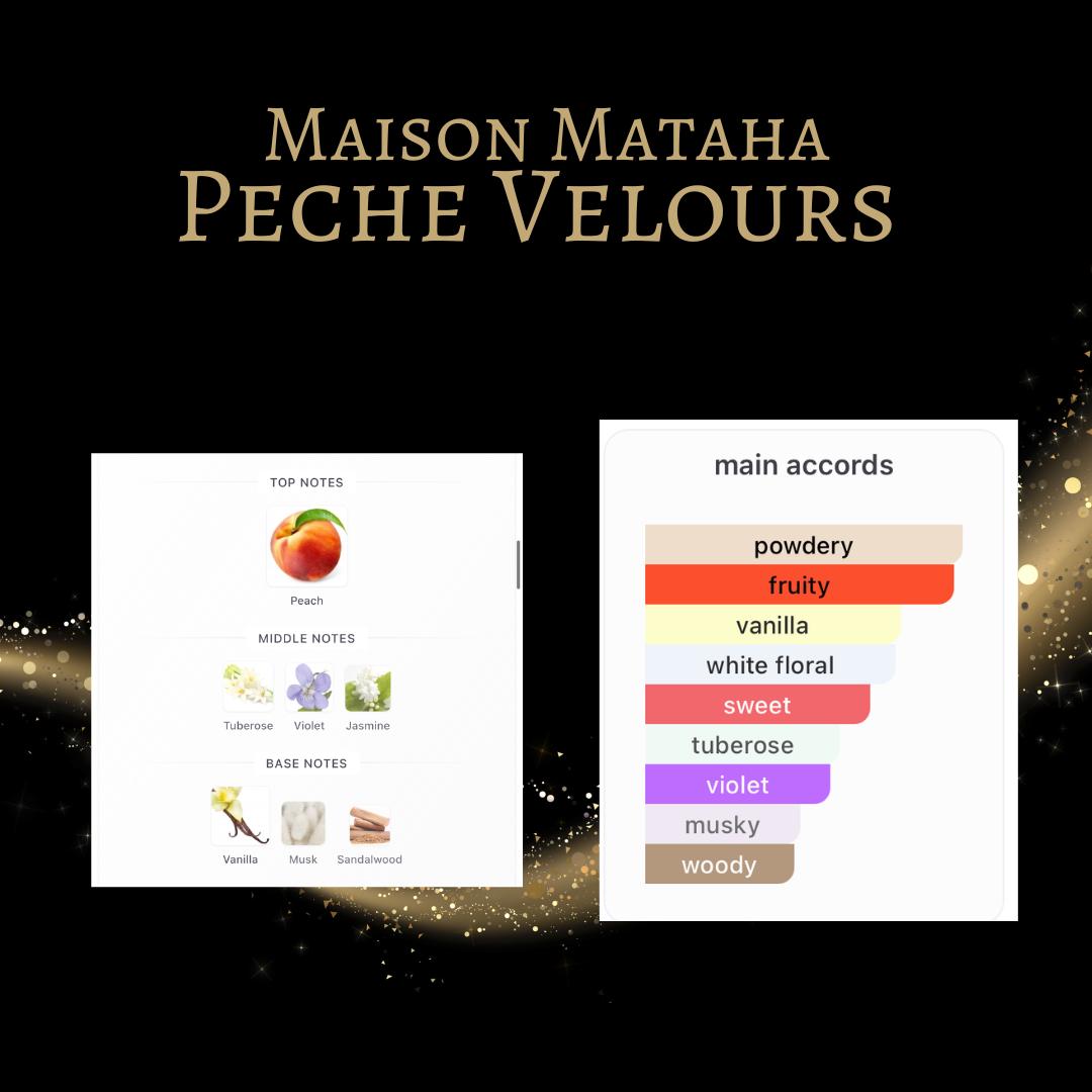 Maison Mataha Peche Velours