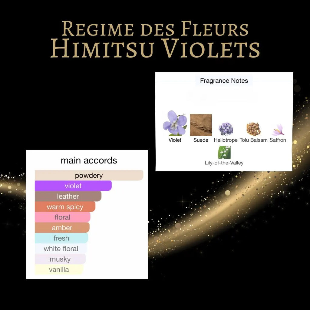Regime des Fleurs Himitsu Violets