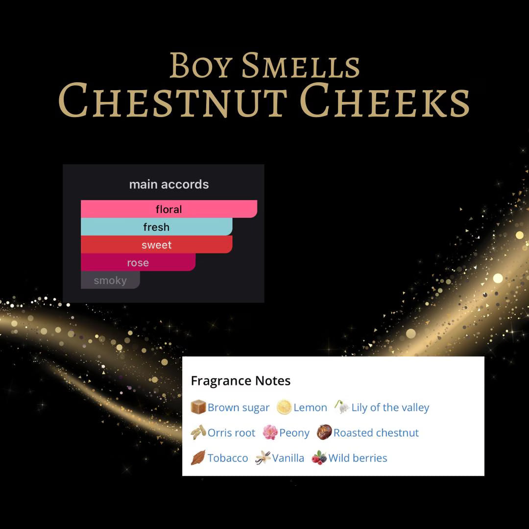 Boy Smells Chestnut Cheeks