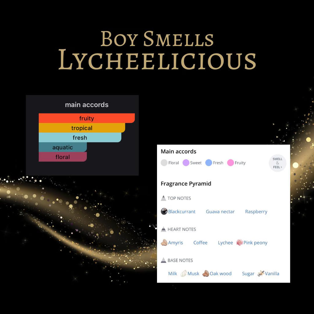 Boy Smells Lycheelicious