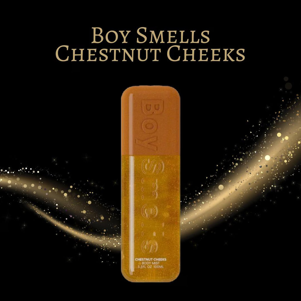 Boy Smells Chestnut Cheeks