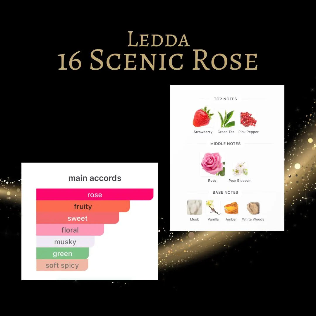 Ledda 16 Scenic Rose